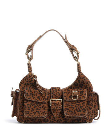 The Kooples Amelia Small Taška cez rameno leopard