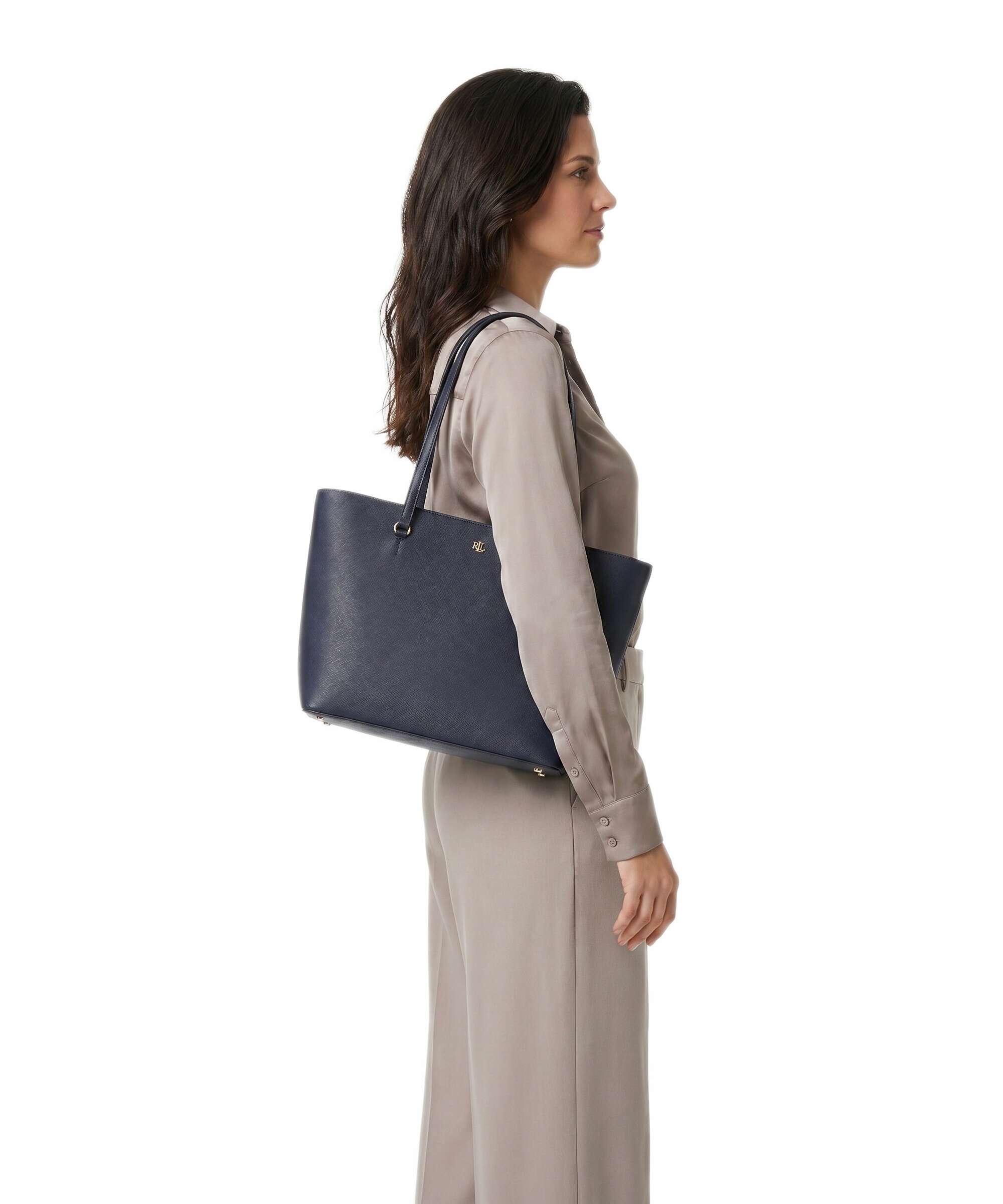 Lauren Ralph Lauren Karly Medium Tote bag refined navy