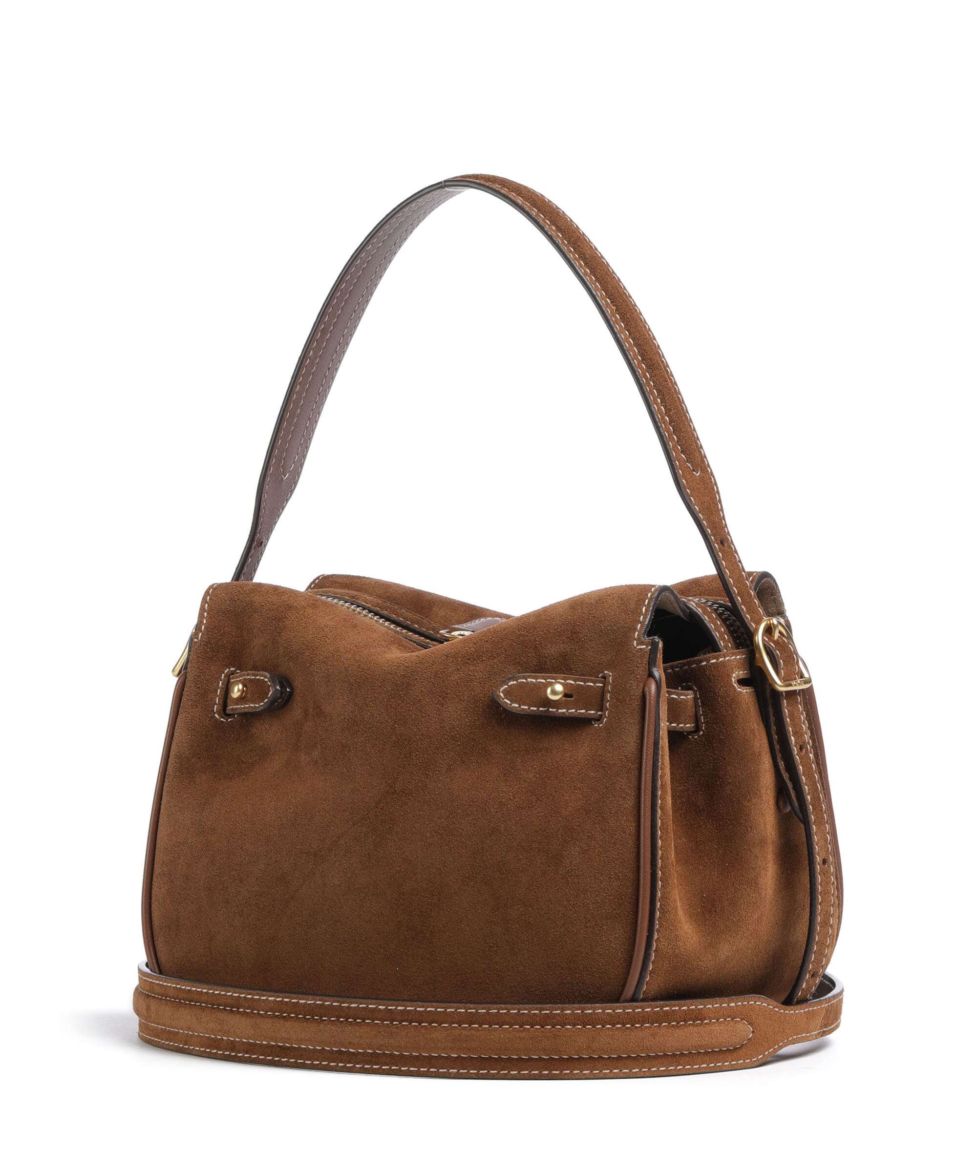 Polo Ralph Lauren ID Collection Small Shoulder bag cinnamon/cuoio