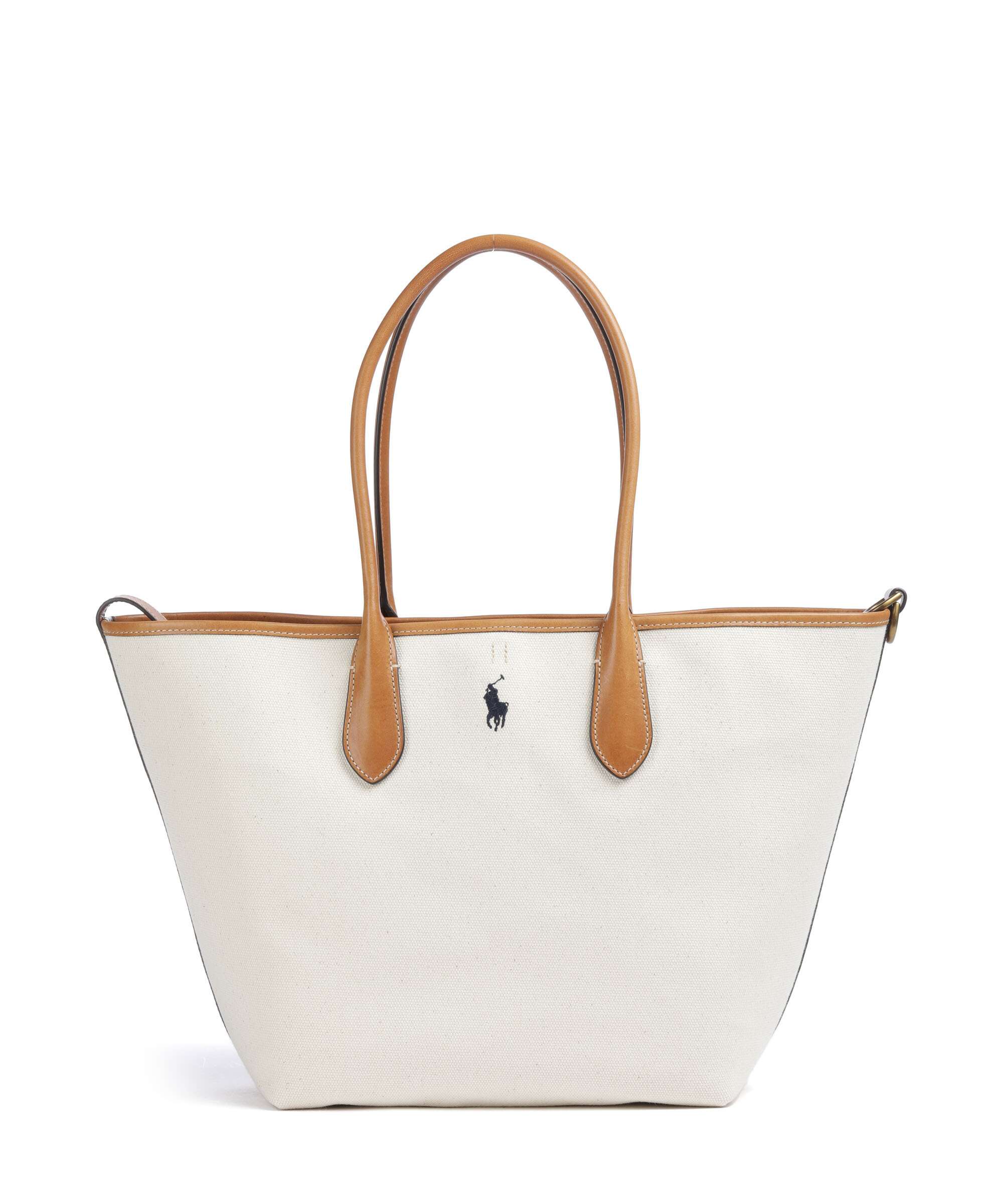Polo Ralph Lauren Bellport Medium Tote bag natural/navy