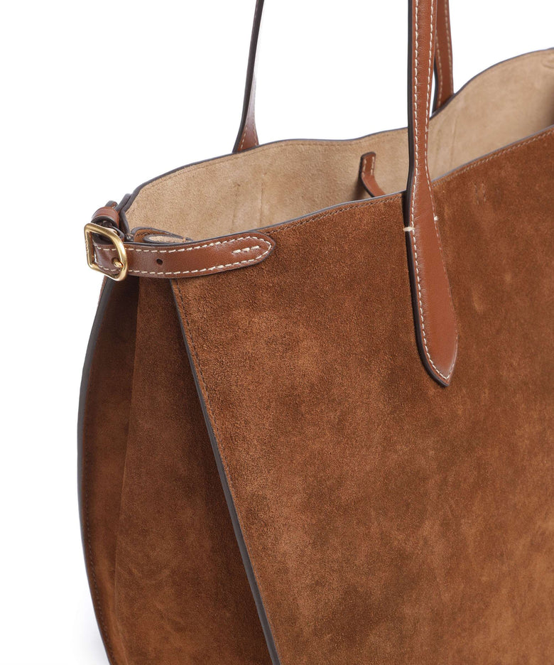 Polo Ralph Lauren Bellport Large Tote bag cinnamon/cuoio