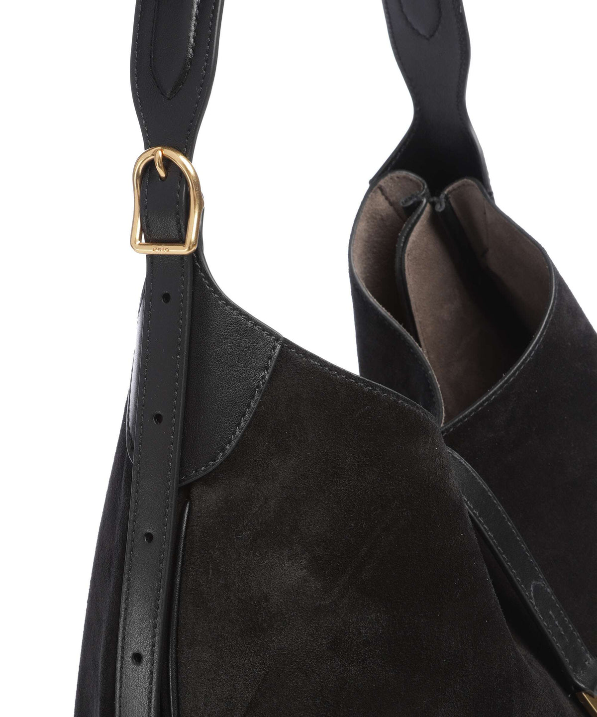 Polo Ralph Lauren ID Collection Medium Hobo bag black