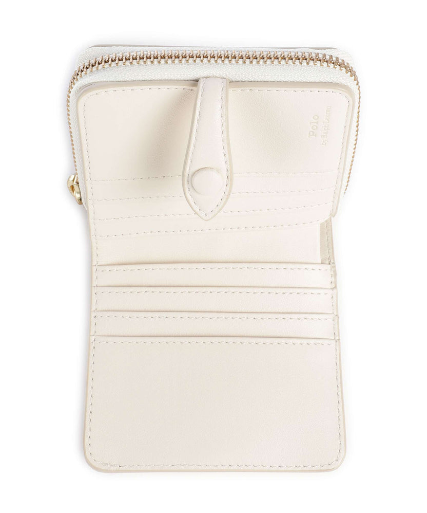 Polo Ralph Lauren Bear Holiday Wallet ivory