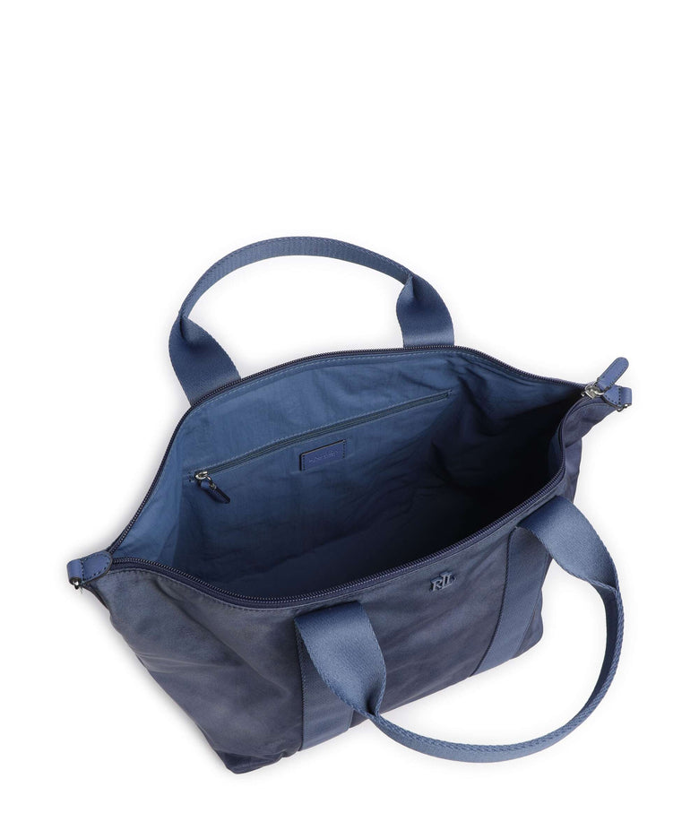 Lauren Ralph Lauren Stevie Extra Large Handbag mediterranean dye/dark capri blue