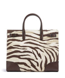 Lauren Ralph Lauren Devyn 42 Kabelka zebra/dark hickory