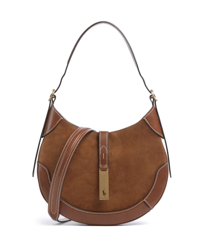 Polo Ralph Lauren ID Collection Small Hobo bag cinnamon/cuoio