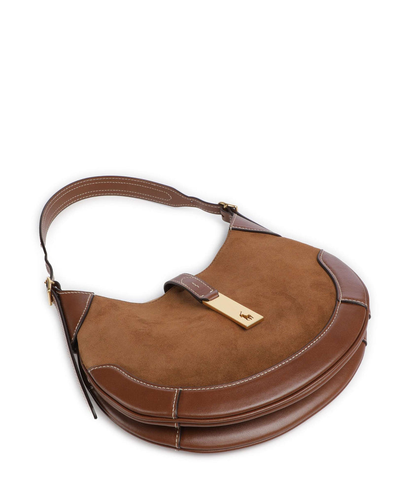 Polo Ralph Lauren ID Collection Small Hobo bag cinnamon/cuoio