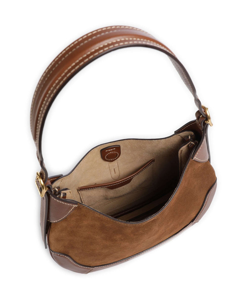 Polo Ralph Lauren ID Collection Small Hobo bag cinnamon/cuoio