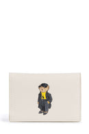 Polo Ralph Lauren Bear Holiday Puzdro na kreditné karty ivory