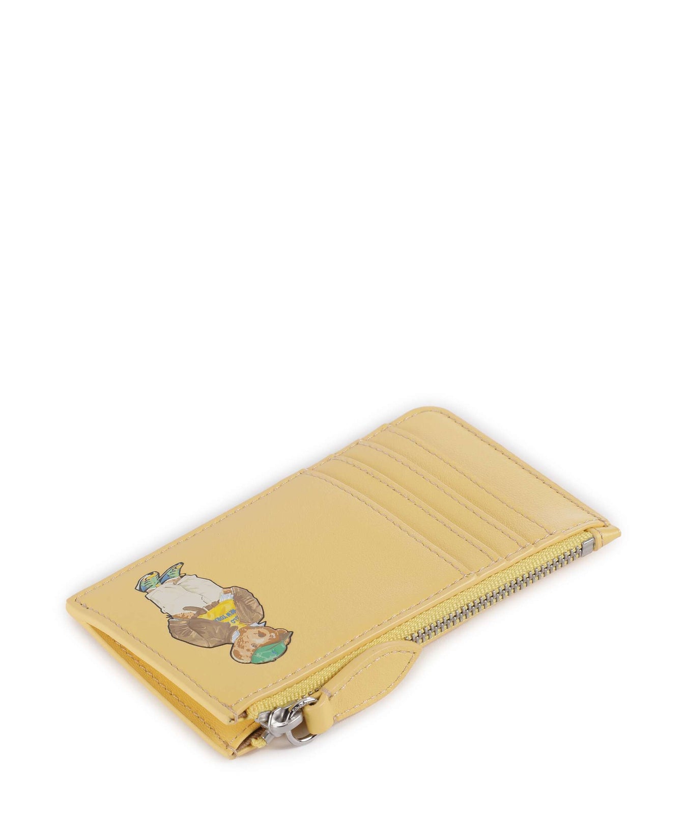 Polo Ralph Lauren Bear Fall Credit card holder lemon meringue