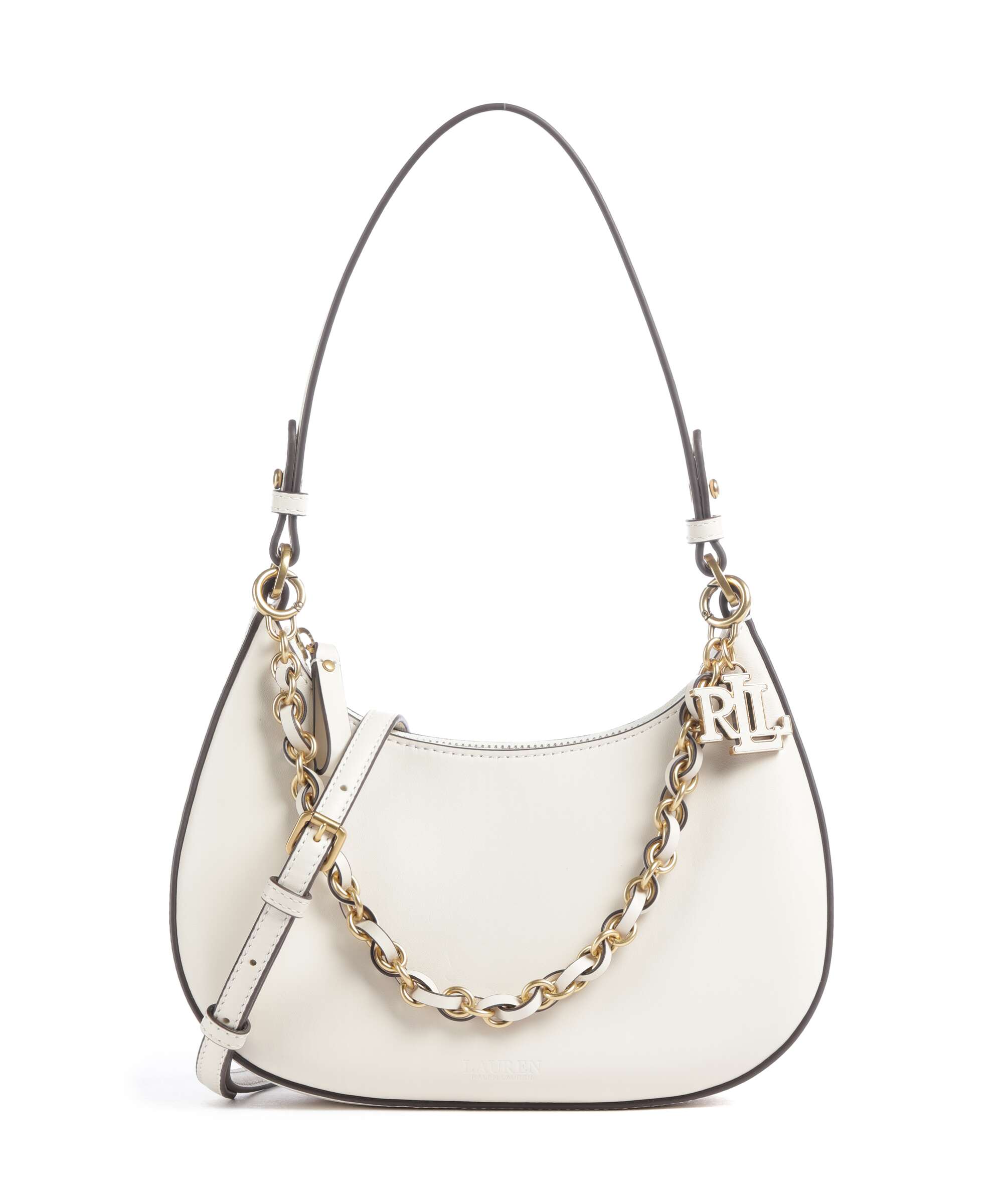 Lauren Ralph Lauren Marcy Medium Shoulder bag soft white