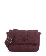 Lauren Ralph Lauren Stevie Medium Taška cez rameno dark garnet