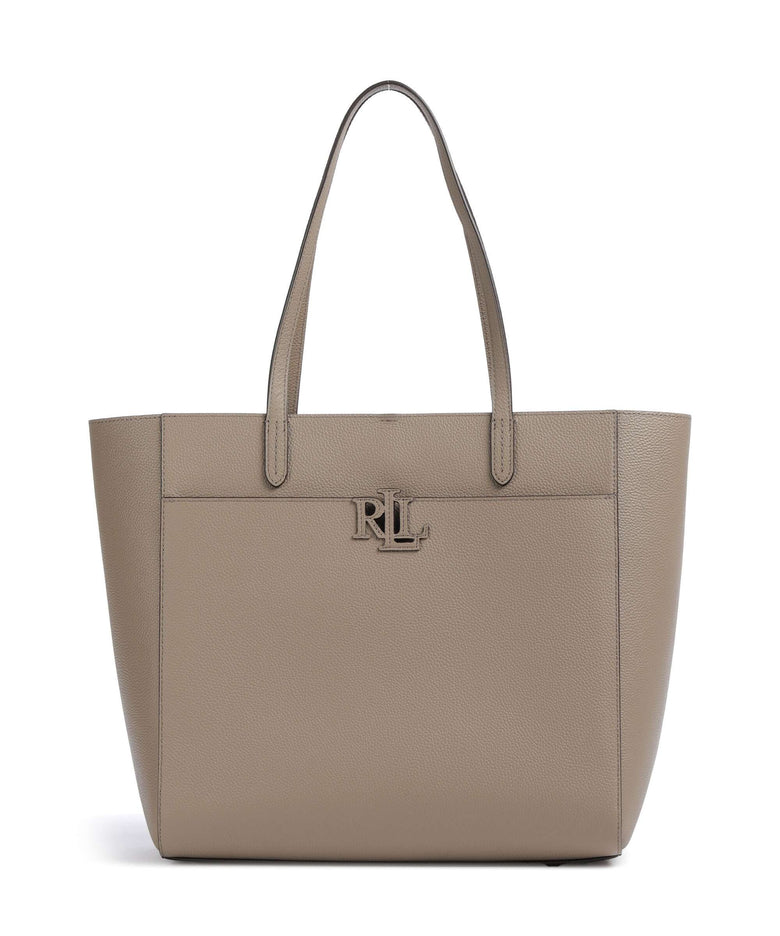 Lauren Ralph Lauren Cameryn Large Tote bag taupe brown