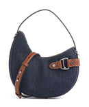 Lauren Ralph Lauren Tasha Small Taška cez rameno rinse wash denim/auren tan