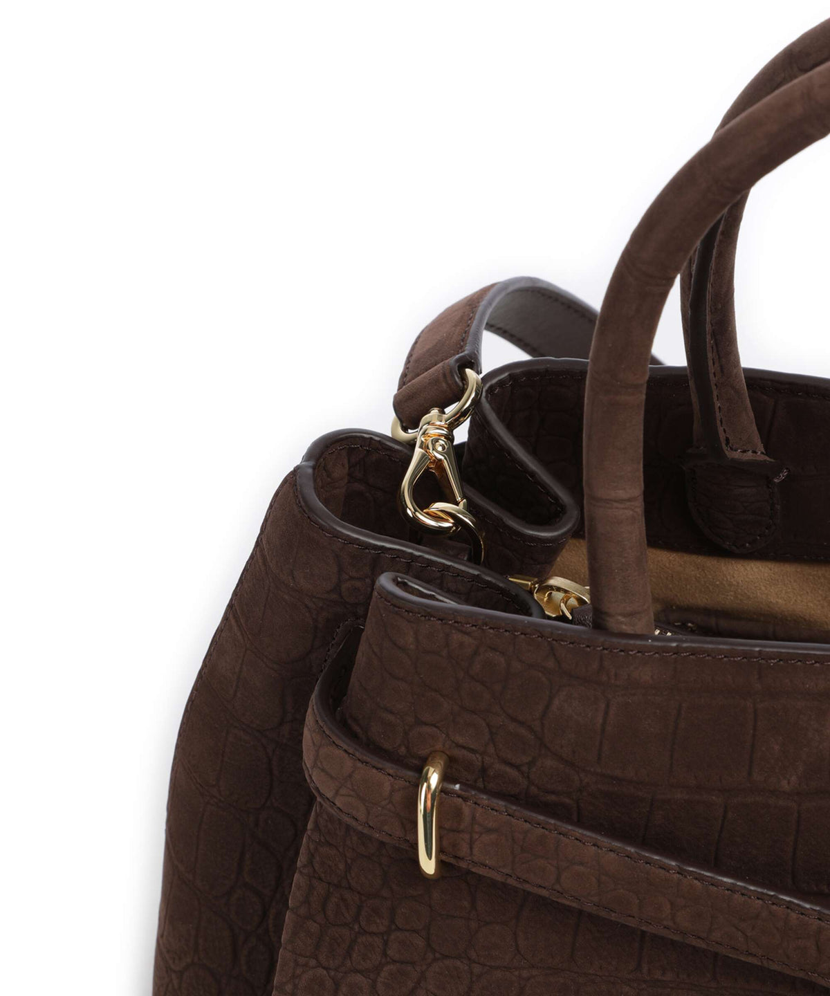Lauren Ralph Lauren Blaike Large Handbag chestnut brown