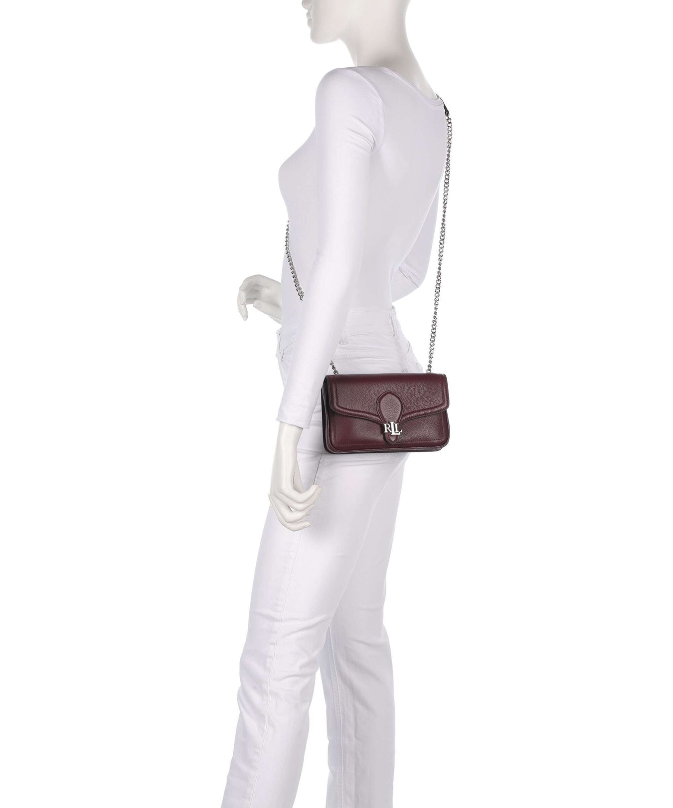 Lauren Ralph Lauren Bradley Large Wallet dark garnet