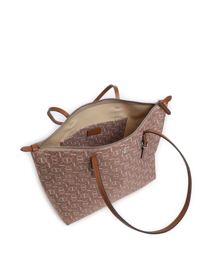 Lauren Ralph Lauren Keaton 26 Tote bag rider geo/lauren tan