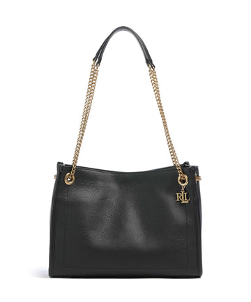 Lauren Ralph Lauren Bradley Medium Taška cez rameno black