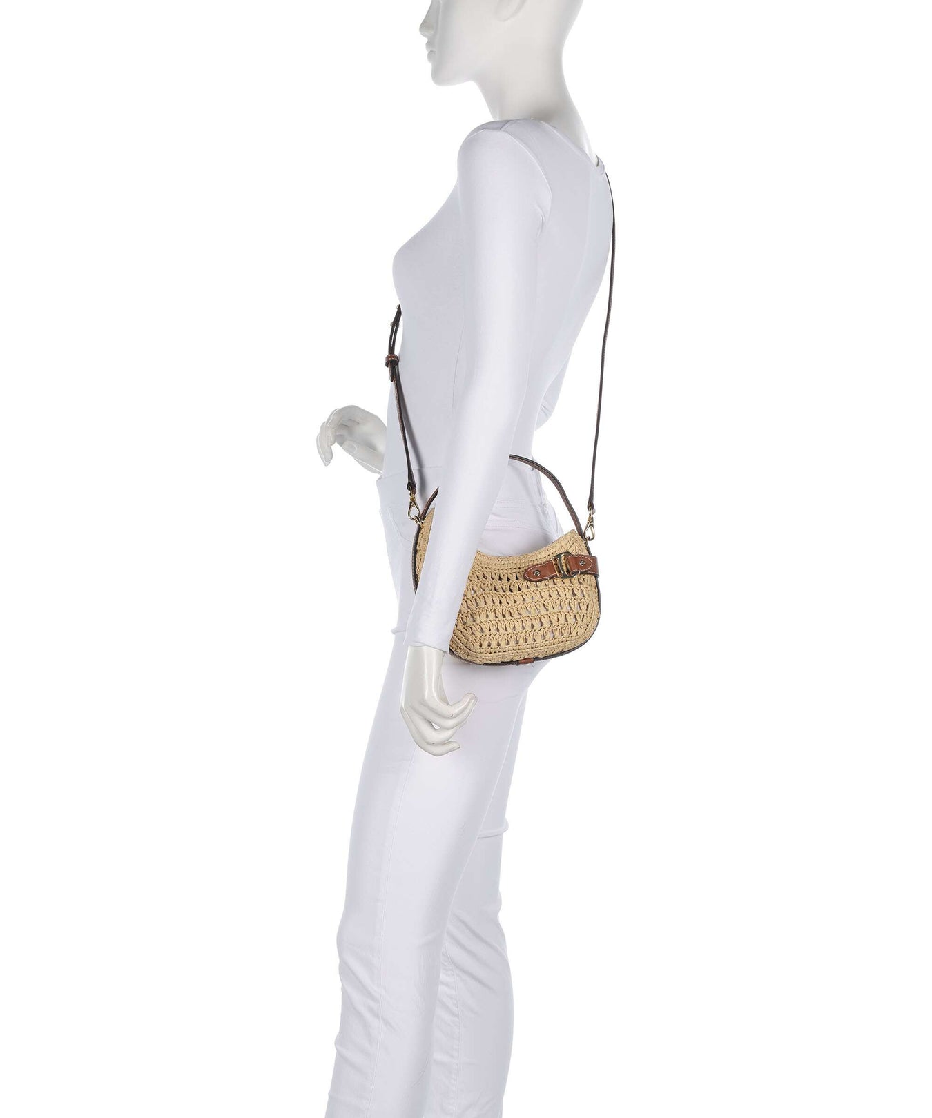 Lauren Ralph Lauren Tasha Small Shoulder bag natural/lauren tan