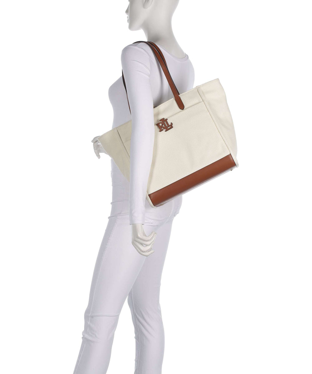 Lauren Ralph Lauren Cameryn Large Tote bag natural/lauren tan