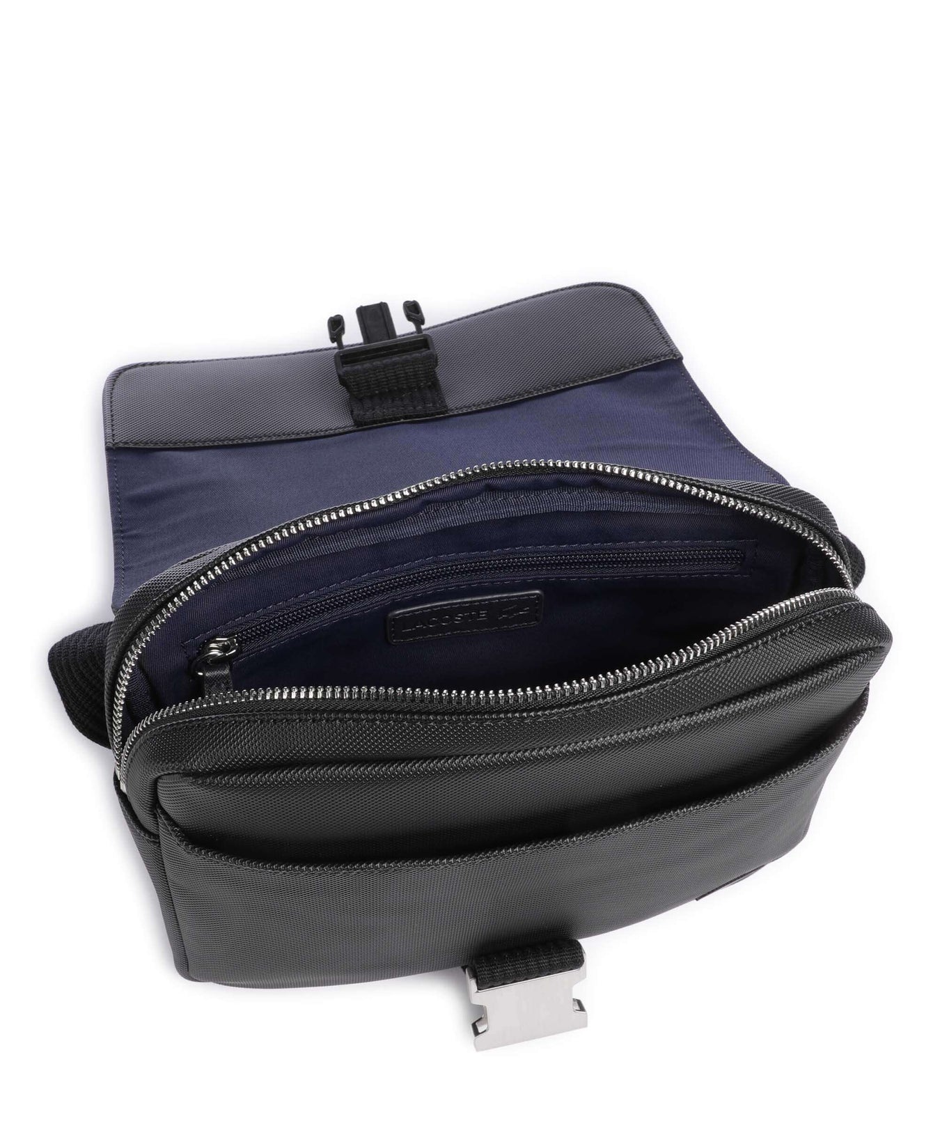 Lacoste Mens Classic Messenger bag noir