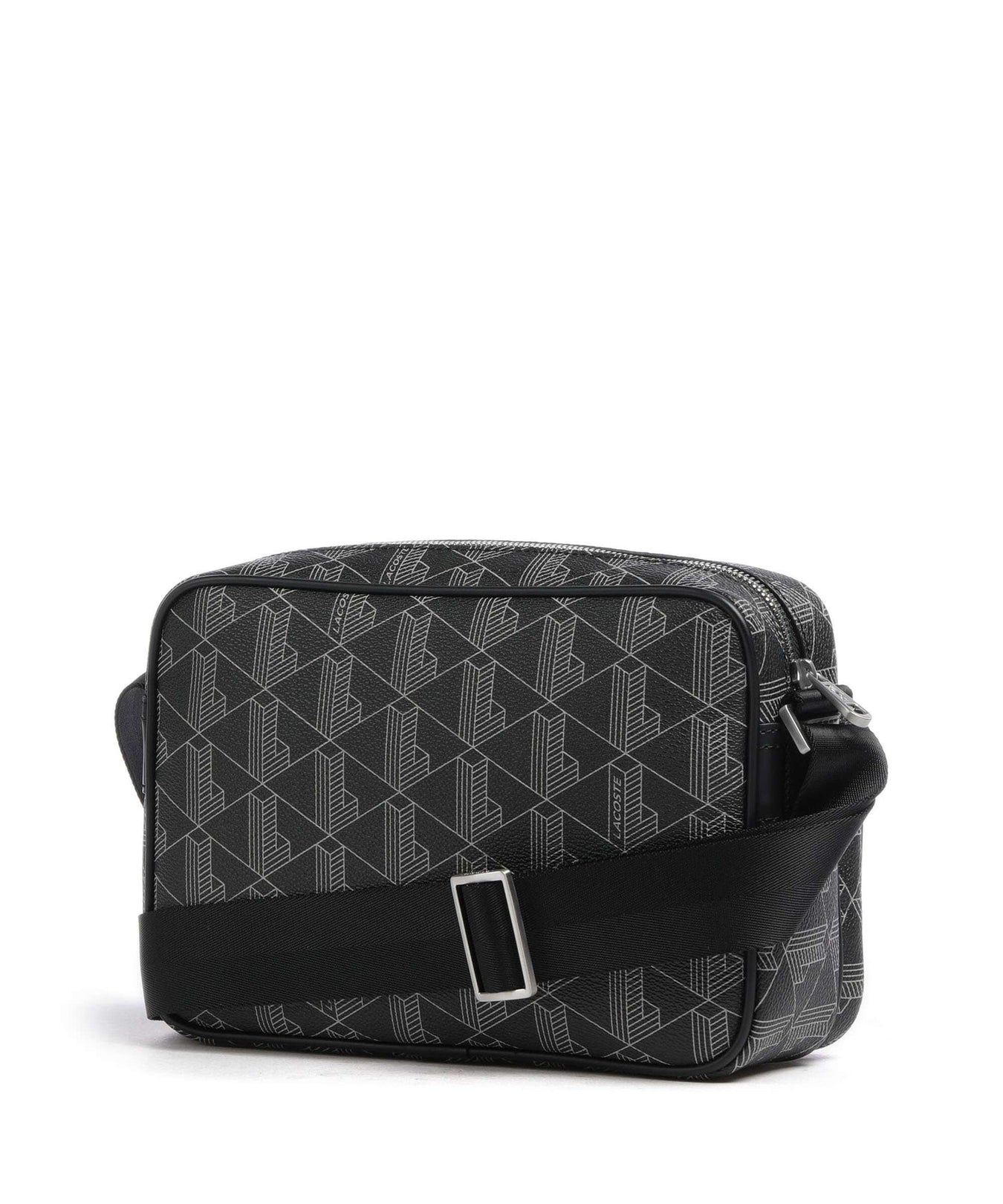 Lacoste The Blend Crossbody bag monogram noir/gris