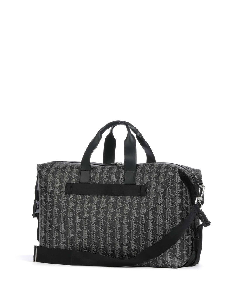 Lacoste The Blend Weekend bag monogram noir/gris