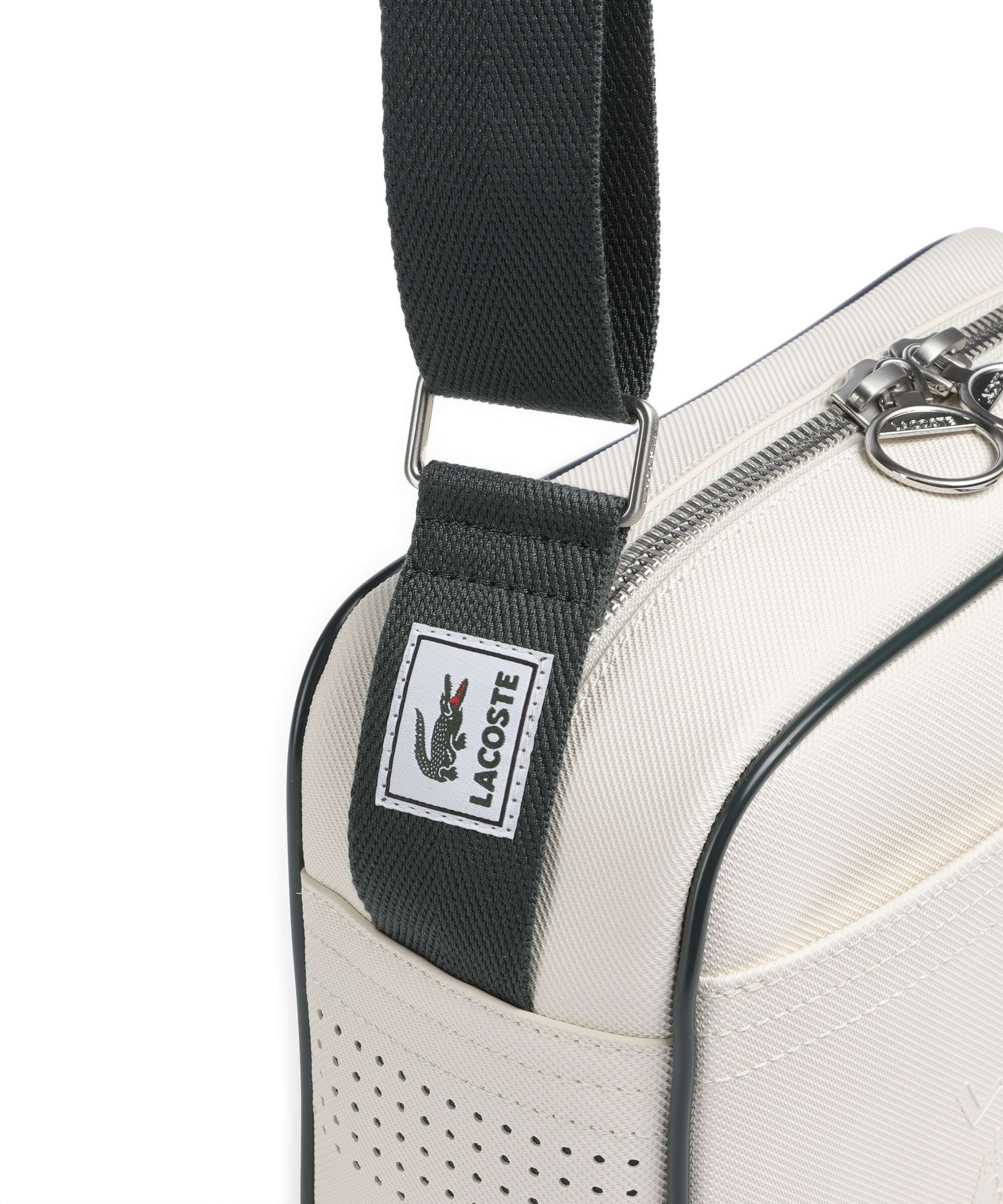 Lacoste Club 1930 Crossbody bag farine sinople