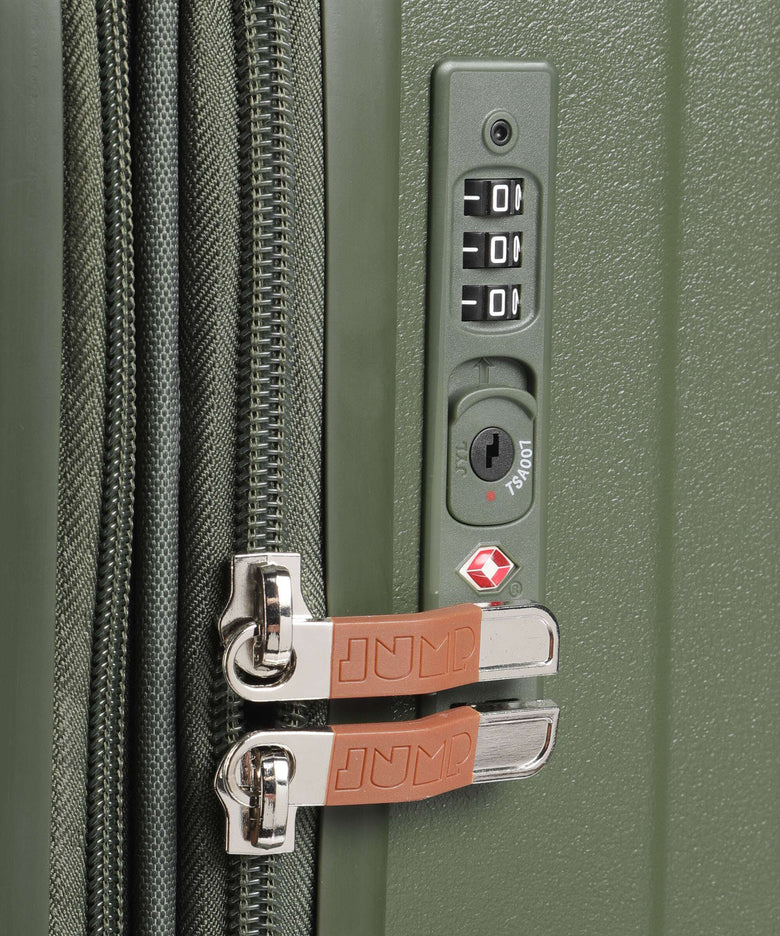 Jump Uppsala Rigide Spinner (4 wheels) moss green