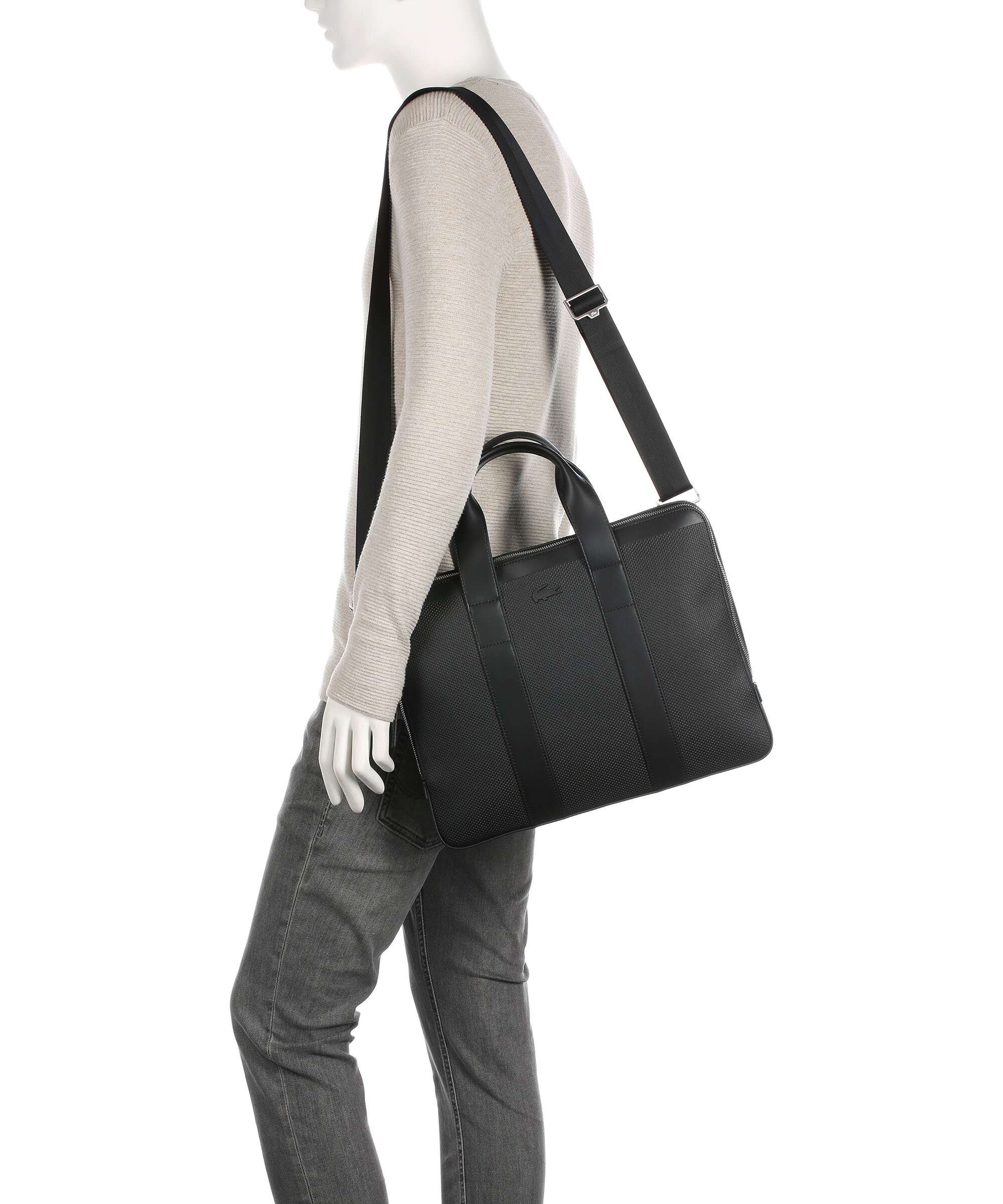Lacoste Chantaco Briefcase noir