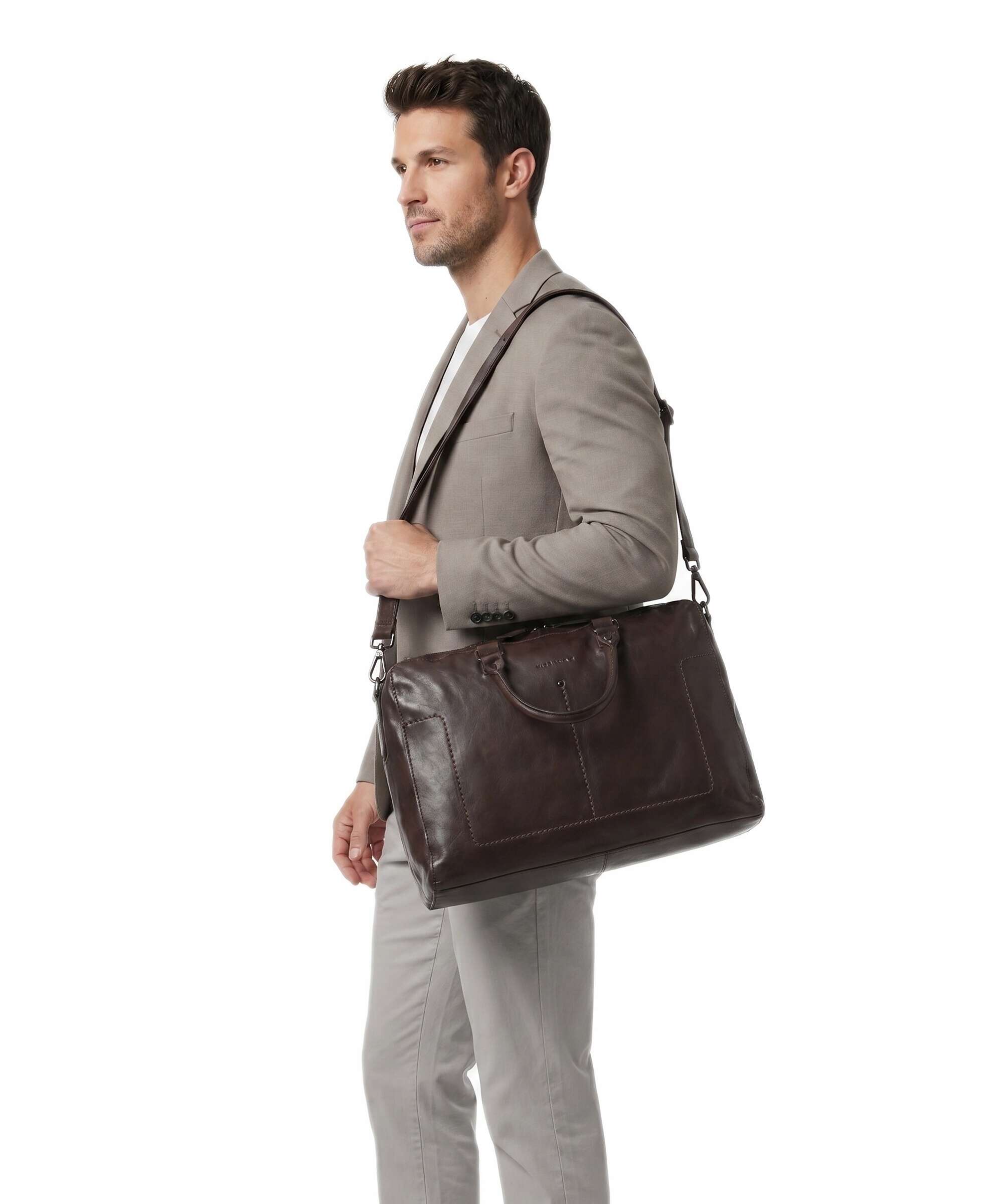Harold's Caugio Briefcase braun