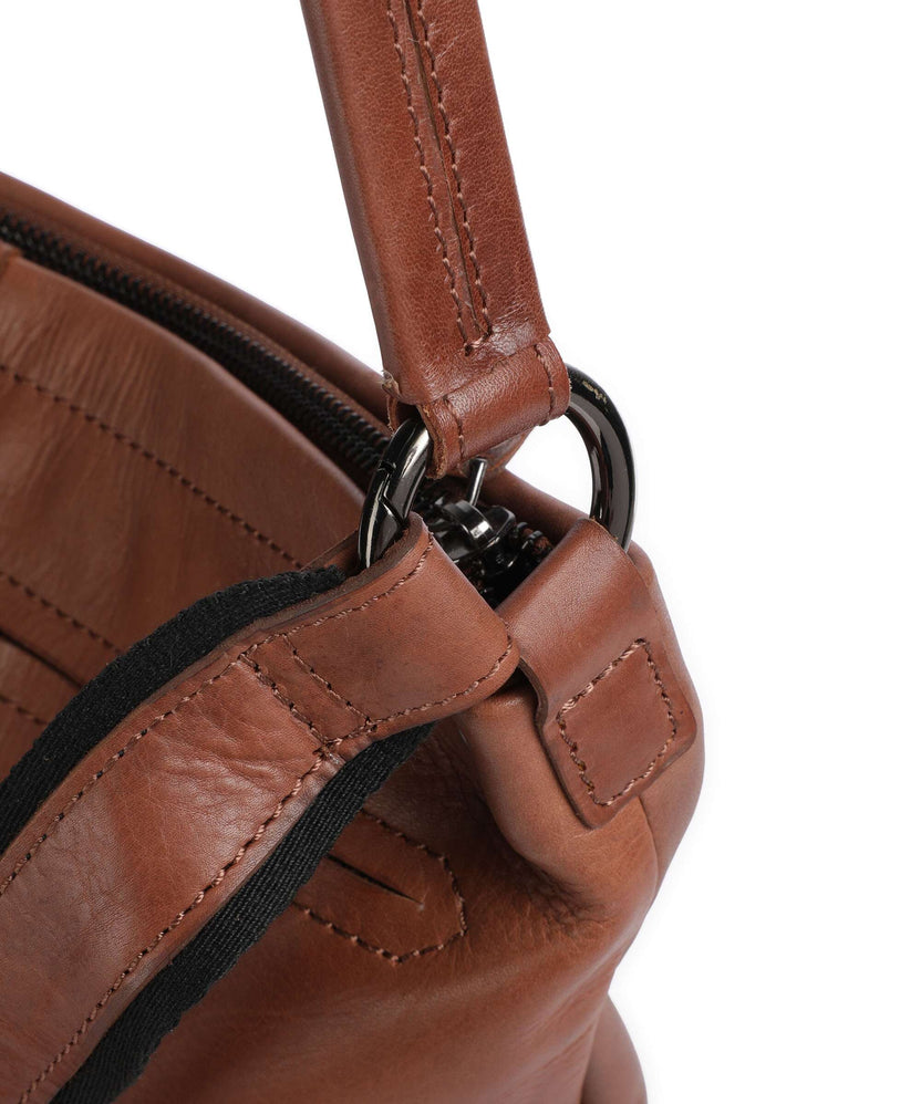 Harold's Caugio Hobo bag cognac