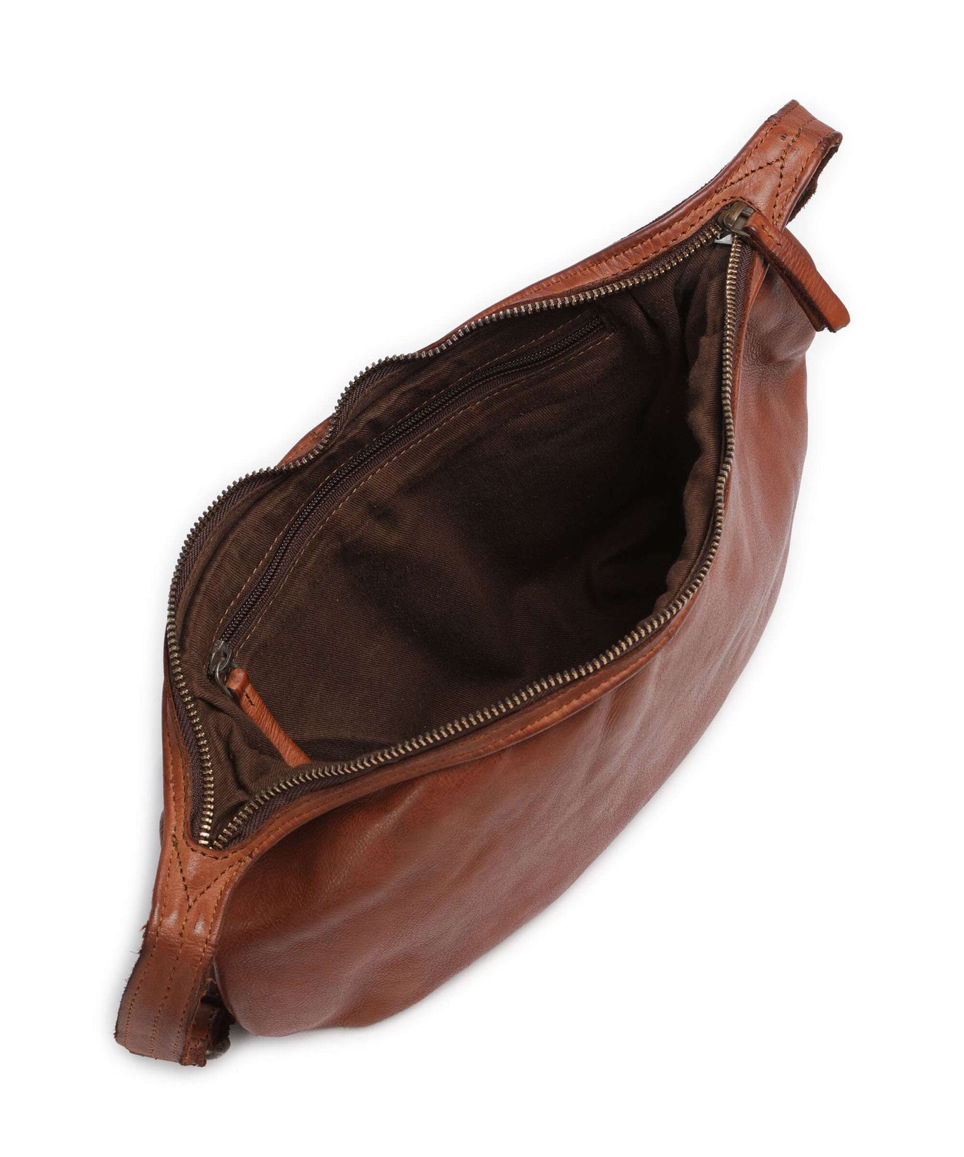 Harold's Submarine Hobo bag cognac