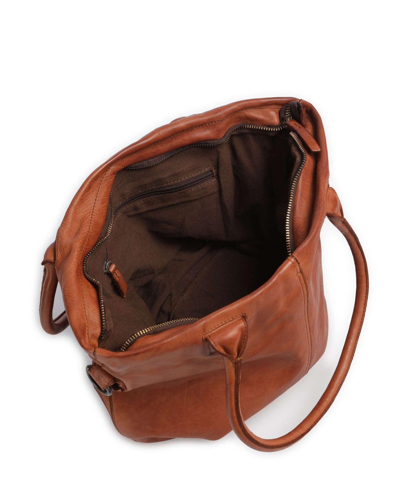 Harold's Submarine Tote bag cognac