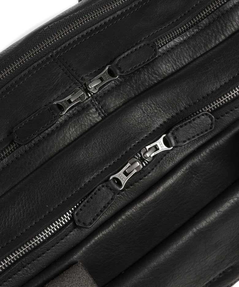 Harold's Ivy lane Rolling briefcase black