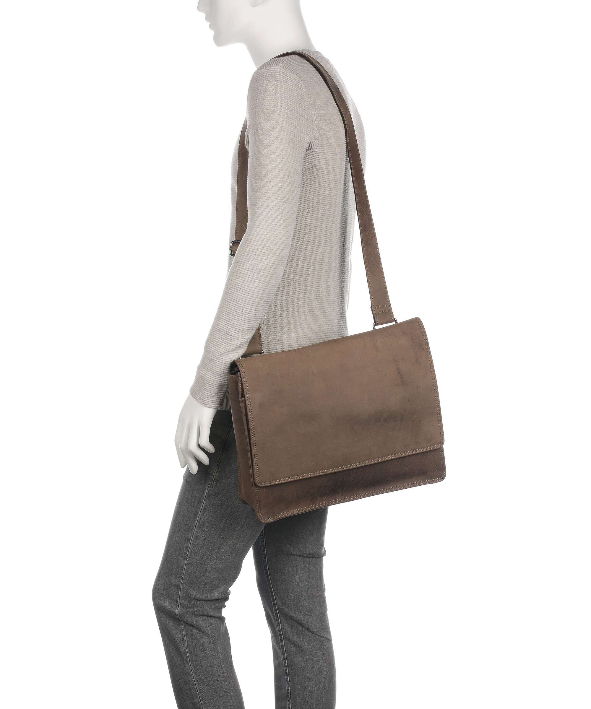 Harold's Antic Briefcase taupe