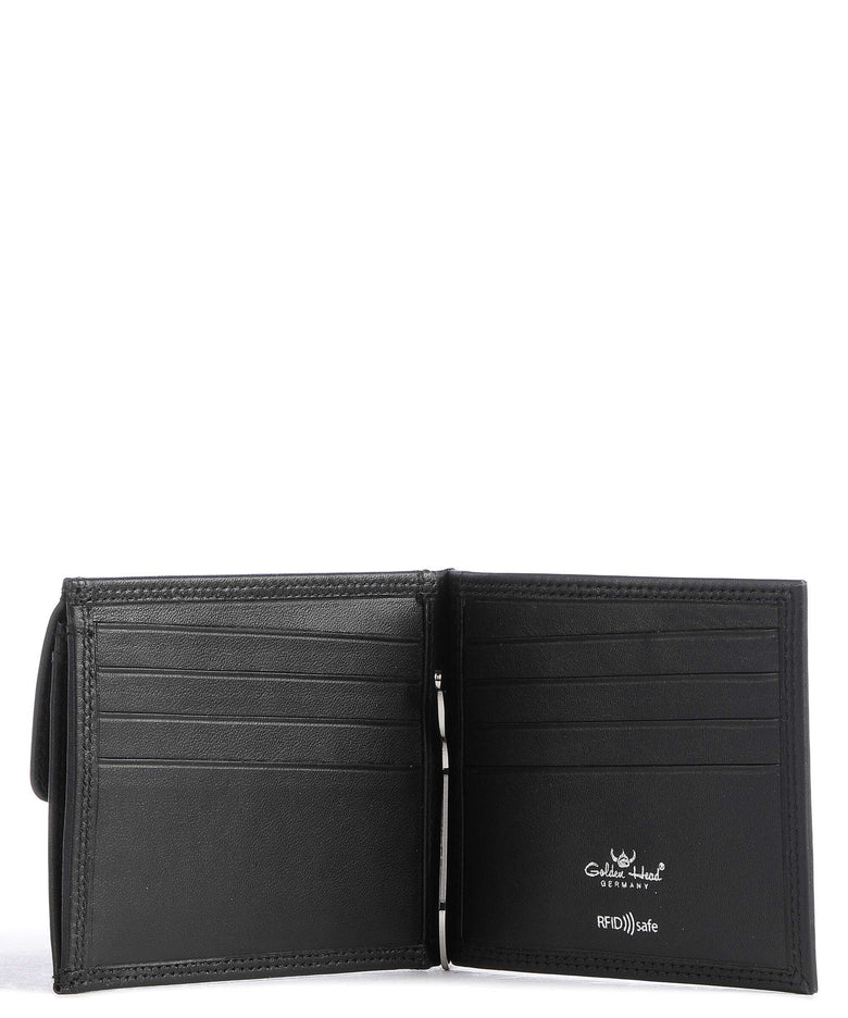 Golden Head Polo Wallet schwarz