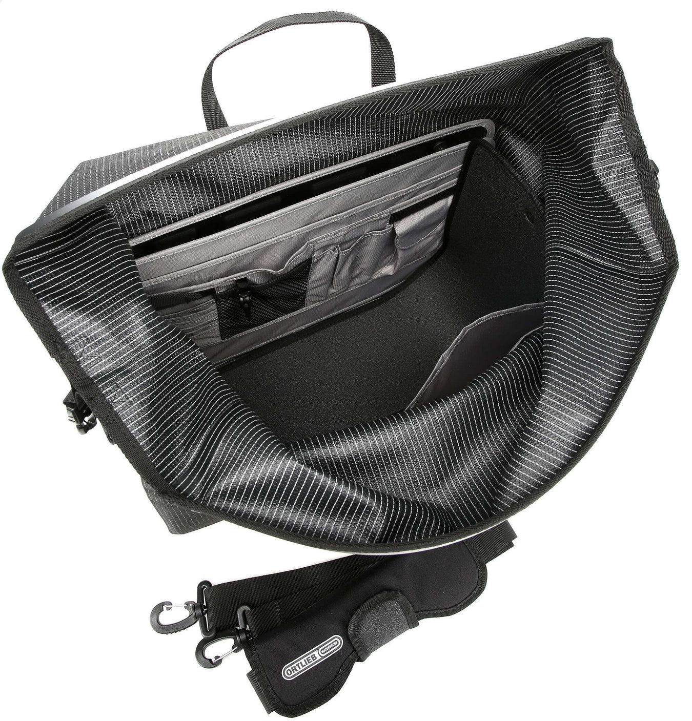 Ortlieb Office-Bag High-Vis QL2.1 Luggage bag black reflective