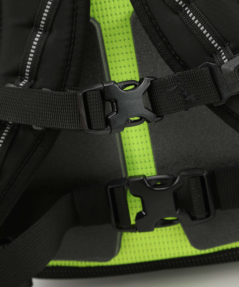 Ortlieb Velocity High-Vis 23 Rolltop backpack neon yellow/black reflective