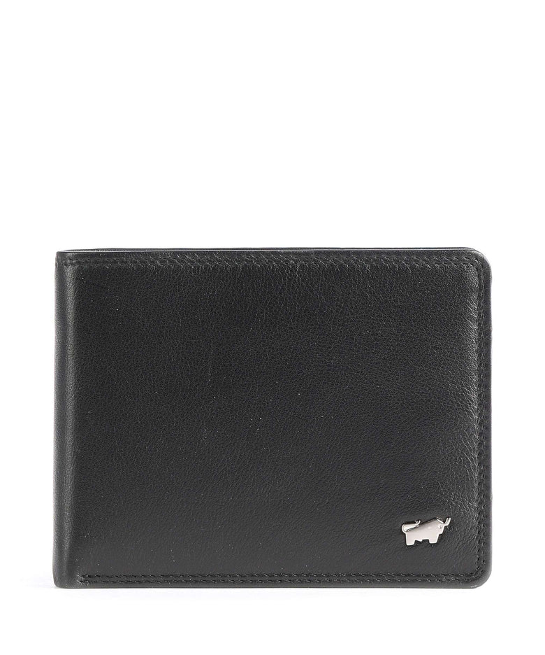 Braun Büffel Golf Secure Wallet black