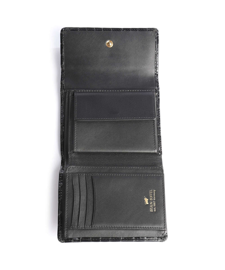 Braun Büffel Verona M Wallet schwarz