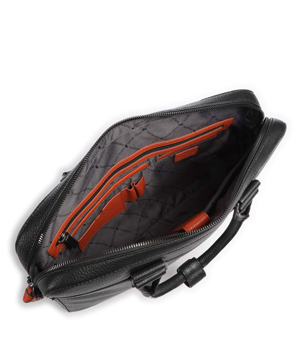 Braun Büffel Novara Briefcase schwarz