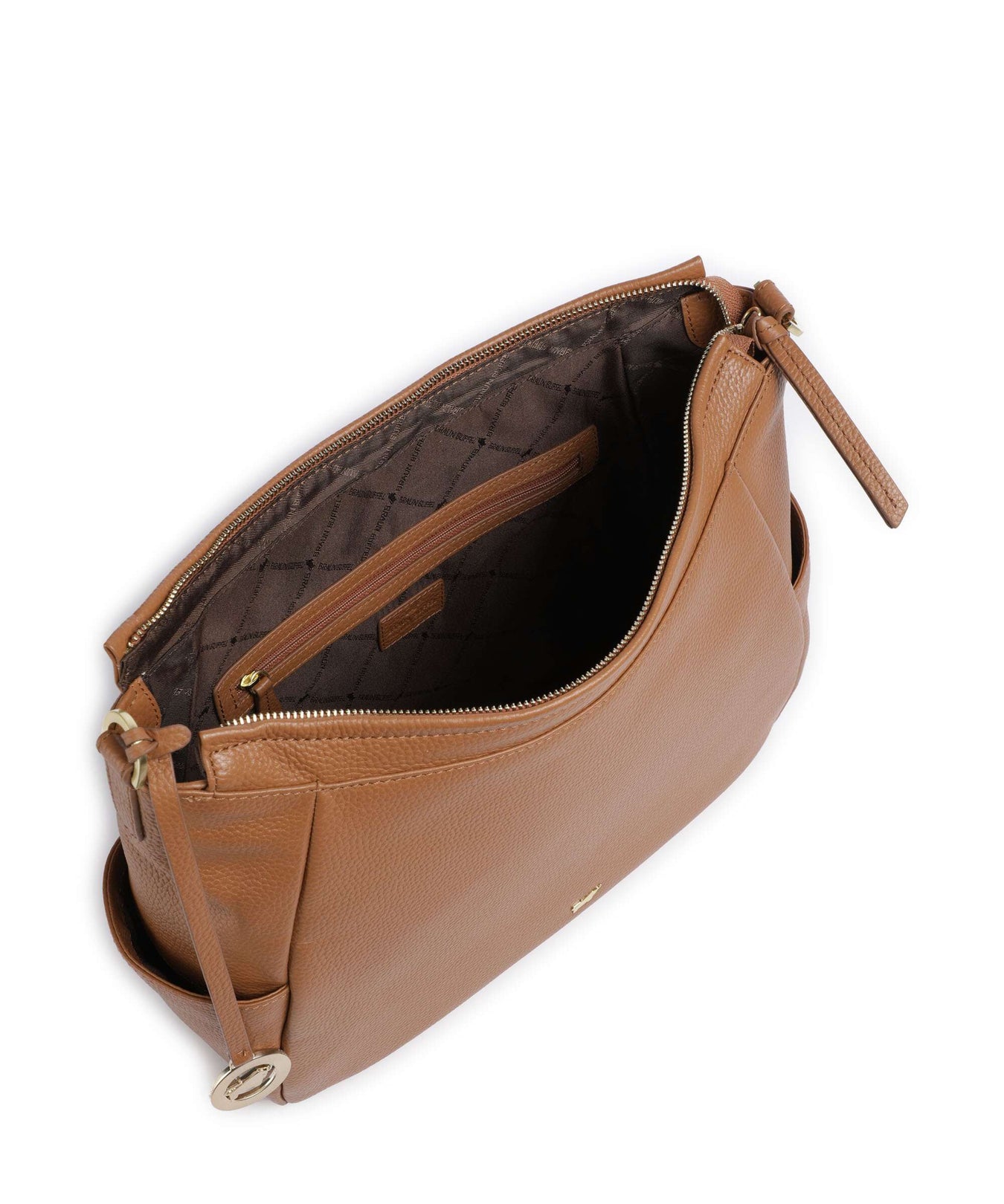 Braun Büffel Hanna Hobo bag cognac