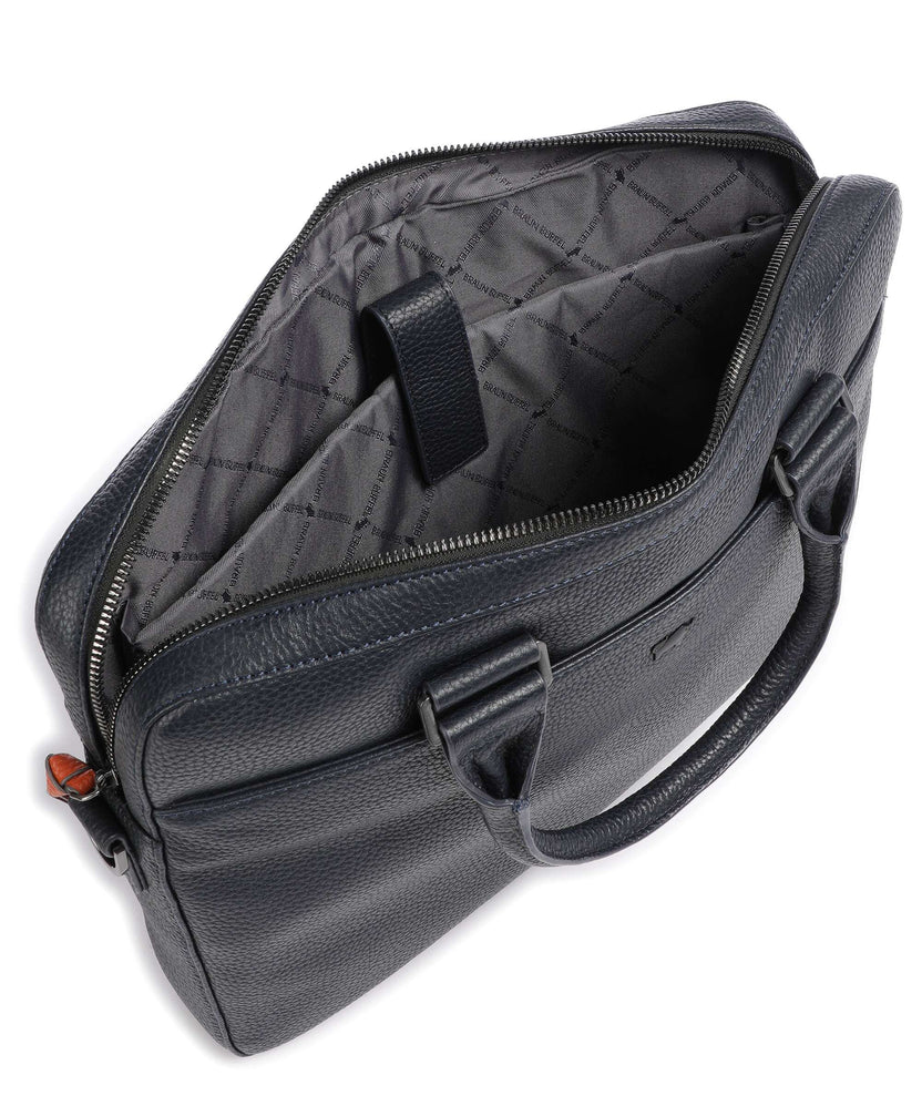 Braun Büffel Novara Briefcase navy