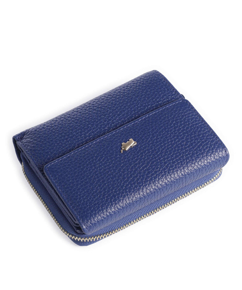 Braun Büffel Asti Wallet nachtblau