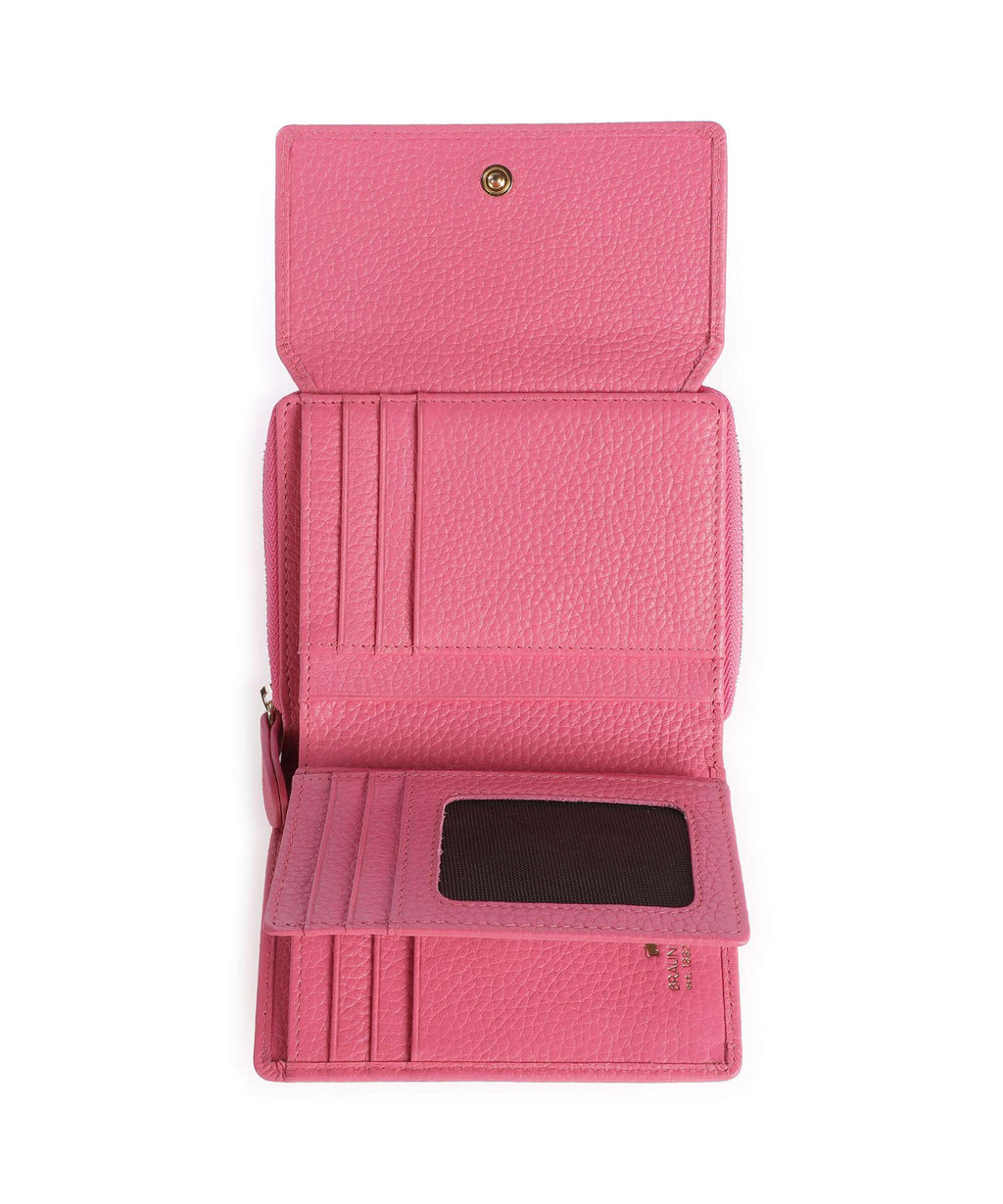 Braun Büffel Asti Wallet meta pink