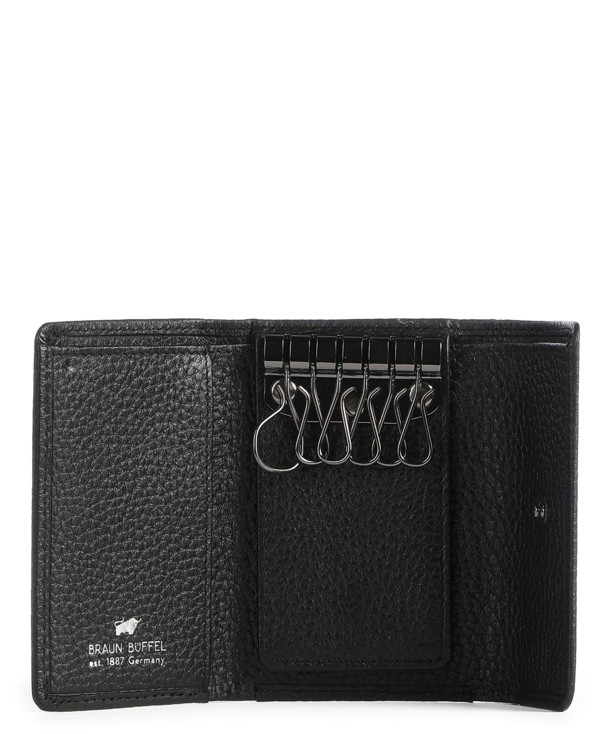 Braun Büffel Theo Key case schwarz