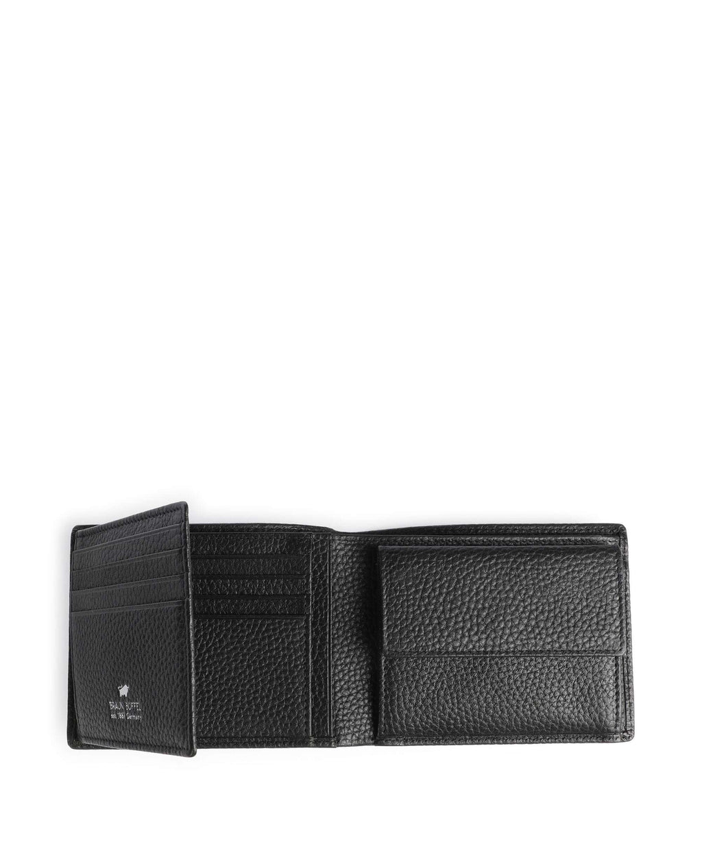 Braun Büffel Theo RFID Wallet schwarz