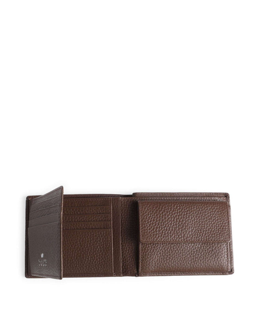 Braun Büffel Theo RFID Wallet nut