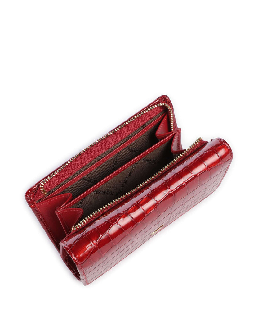 Braun Büffel Verona Wallet rot